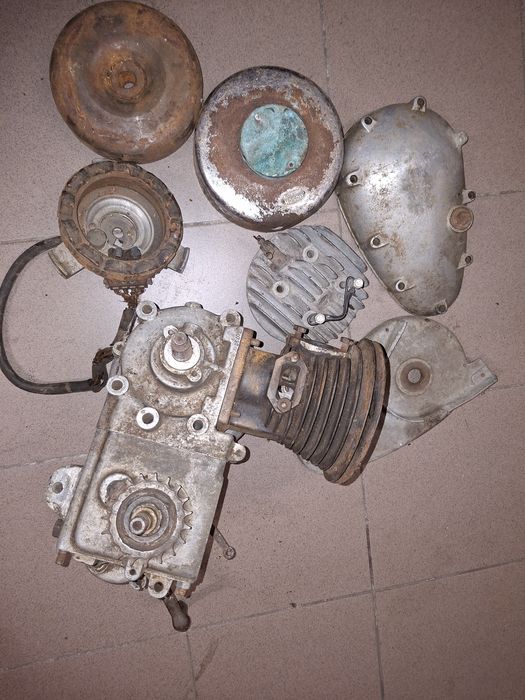 Stary zabytkowy silnik przed wojenny dkw shl wfm nsu