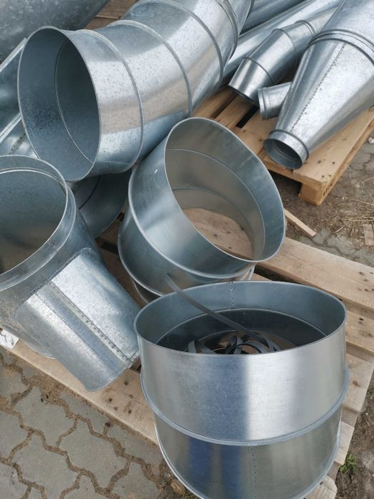 аспіраційні та вентиляційні труби, хомути, кріплення