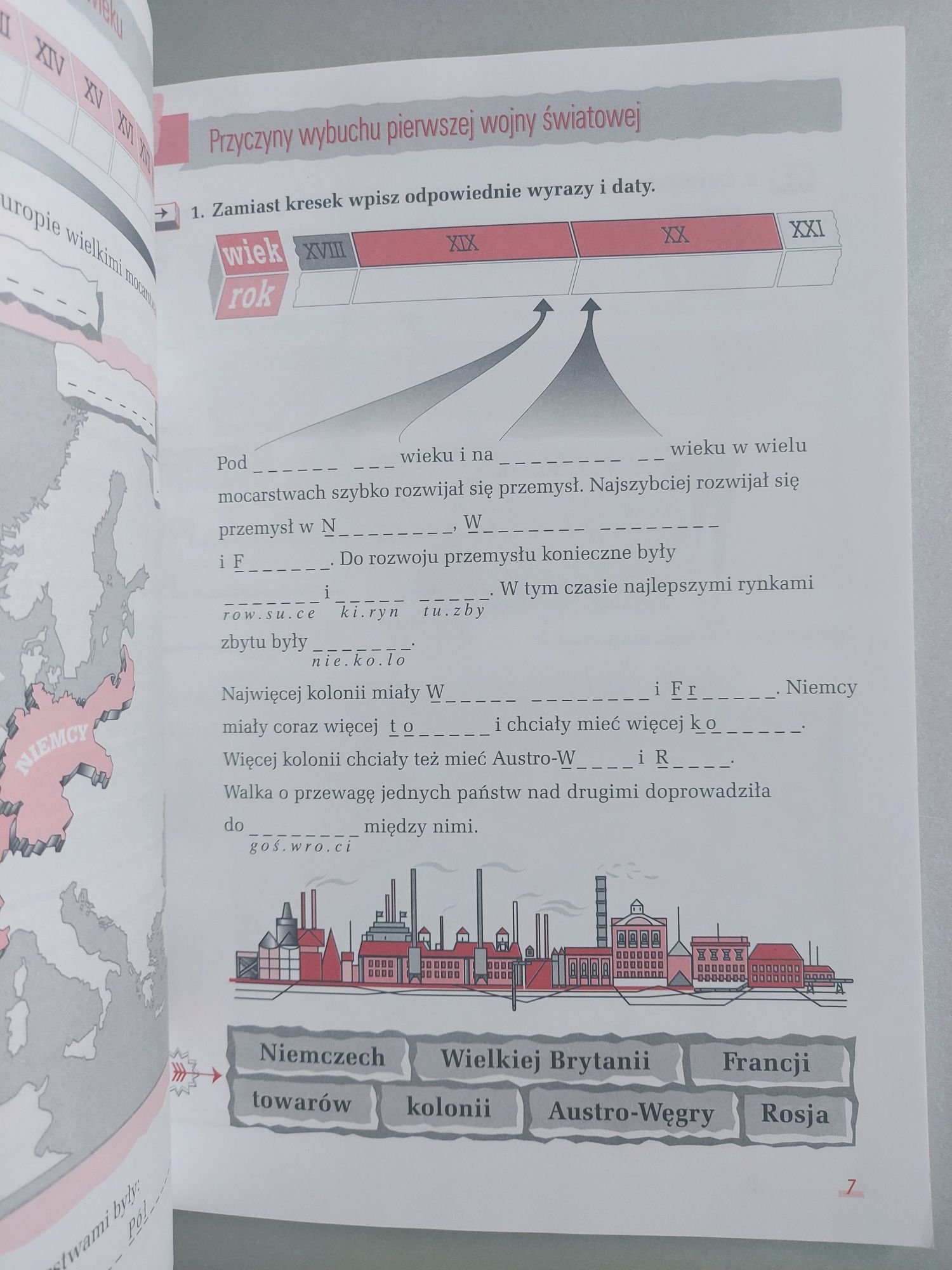 Historia 8 - Zeszyt ćwiczeń. Książka do historii