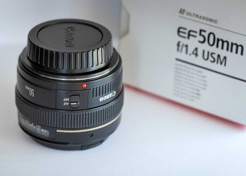 Obiektyw Canon Ultrasonic EF 50 mm 1.4 USM