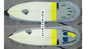 Surfboard Jason Rodd 6'1 x 27,6L