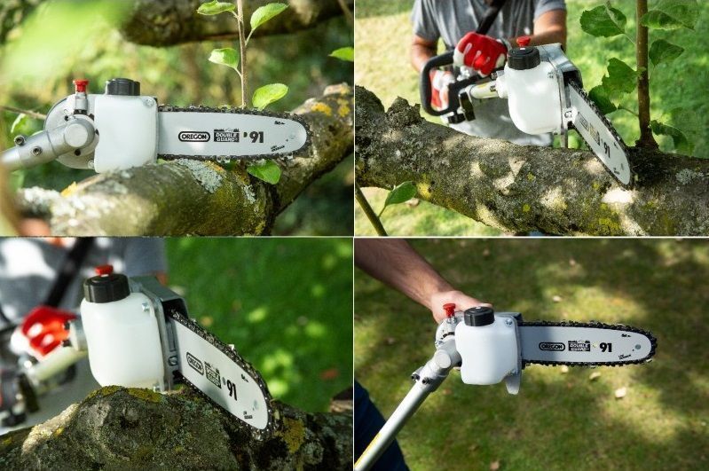 Ikra Ithk Piła Pilarka Łańcuchowa Podkrzesywarka Sekator Nożyce 2W1
