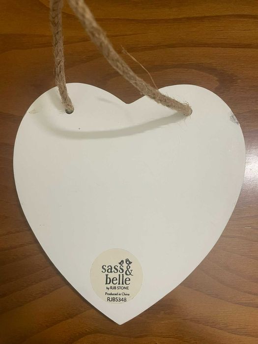 Placa Decorativa Sass&Belle