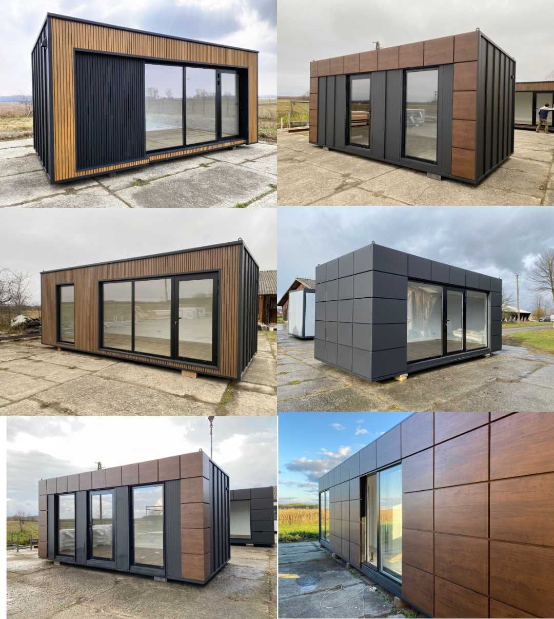 Pawilon biurowy, kontener handlowy 6m x 3m