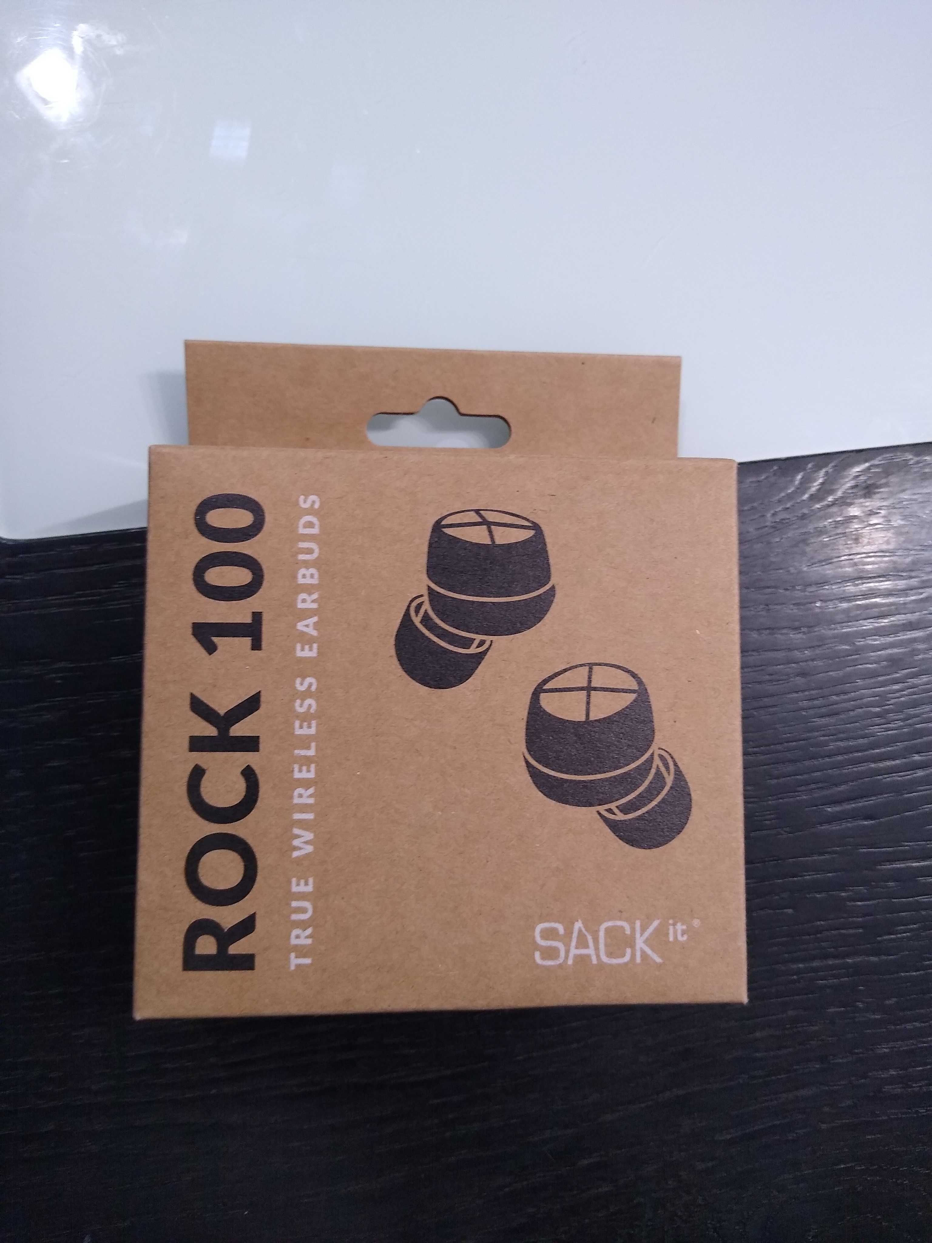 Słuchawki bezprzewodowe SACKit Rock 100 nowe. //ZAMIANA