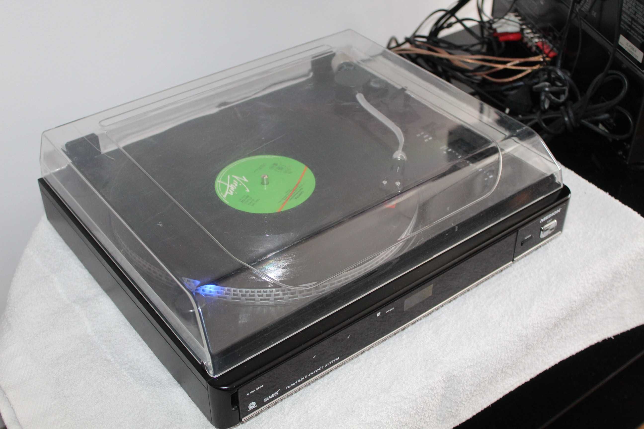 MEDION Gramofon adapter na winyle z funkcją USB AUX SD