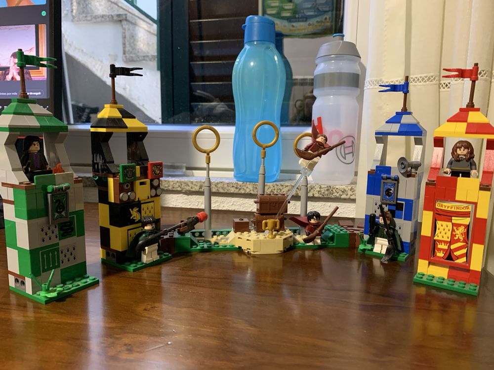 2 conjuntos de lego Harry Potter (Ler descrição)
