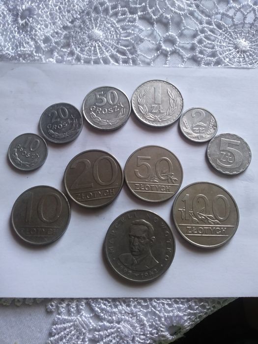 Monety prl - komplecik dla potomnych