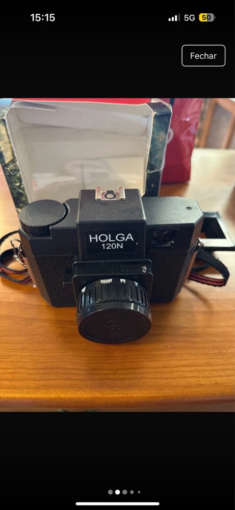 Maquina fotografica Holga 120 N