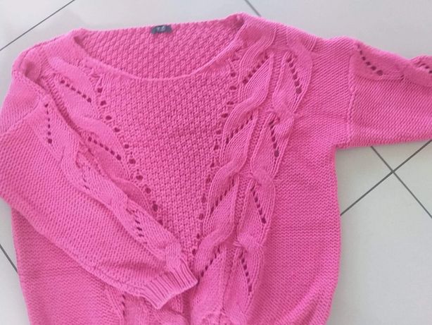 Sweterek kolor różowy