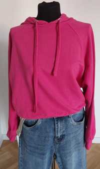 Różowa bluza XS/S oversize
