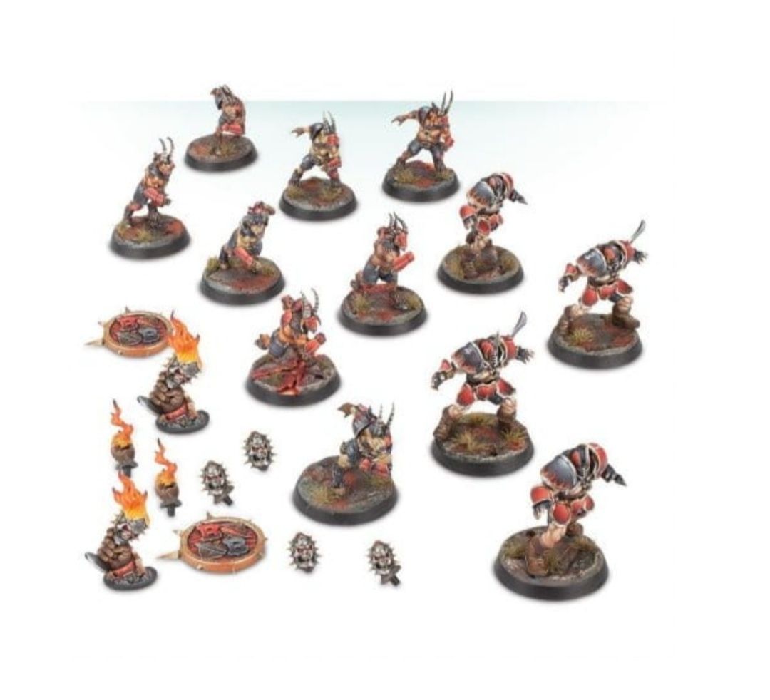 Blood Bowl Chaos Chosen team. Games Workshop Warhammer
