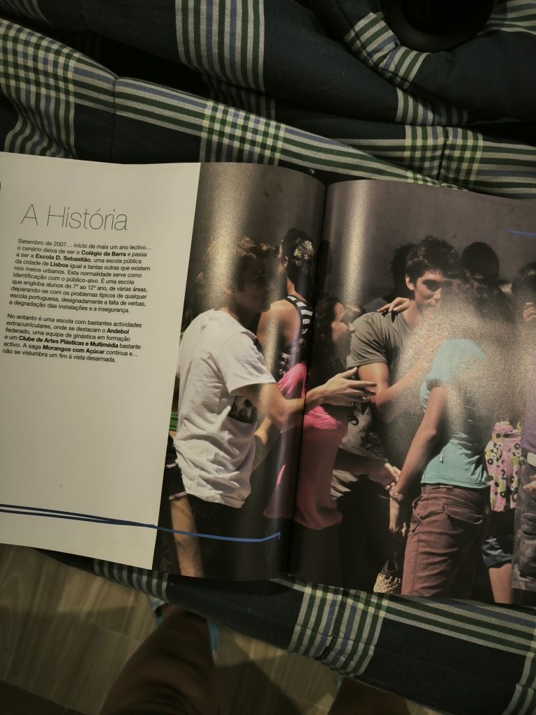 Livro dos morangos com açúcar