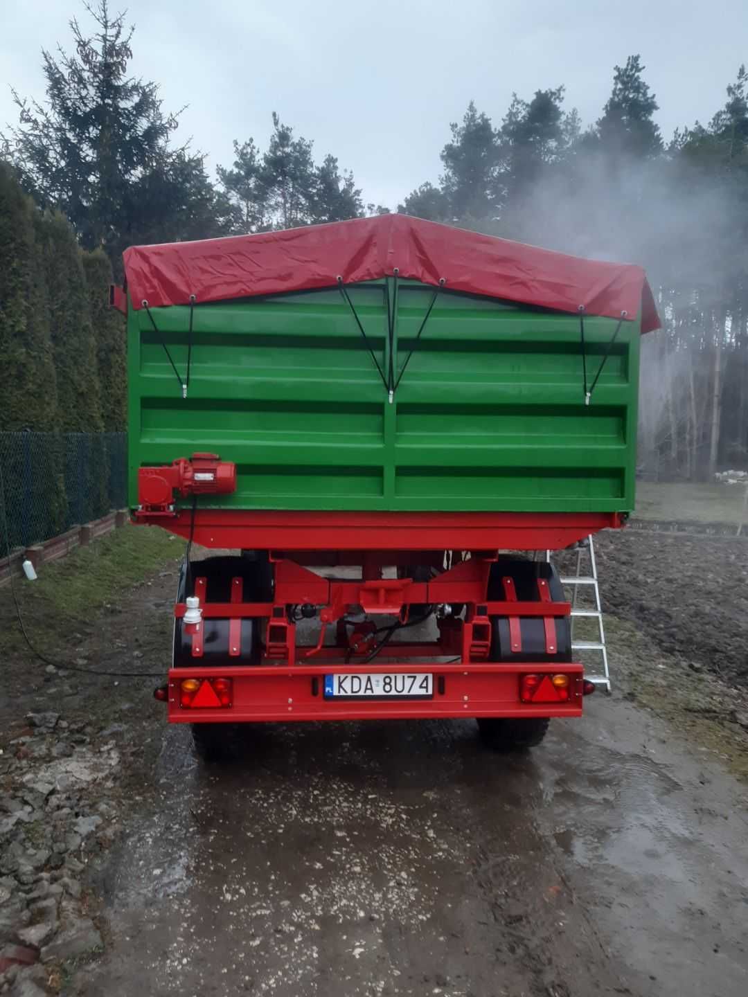 Przyczepa ciężarowo -rolnicza 9T