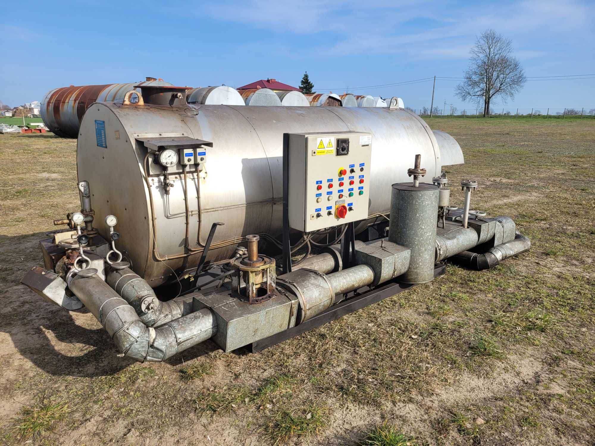 Piec, kocioł, palnik olej opalowy 600 kW,