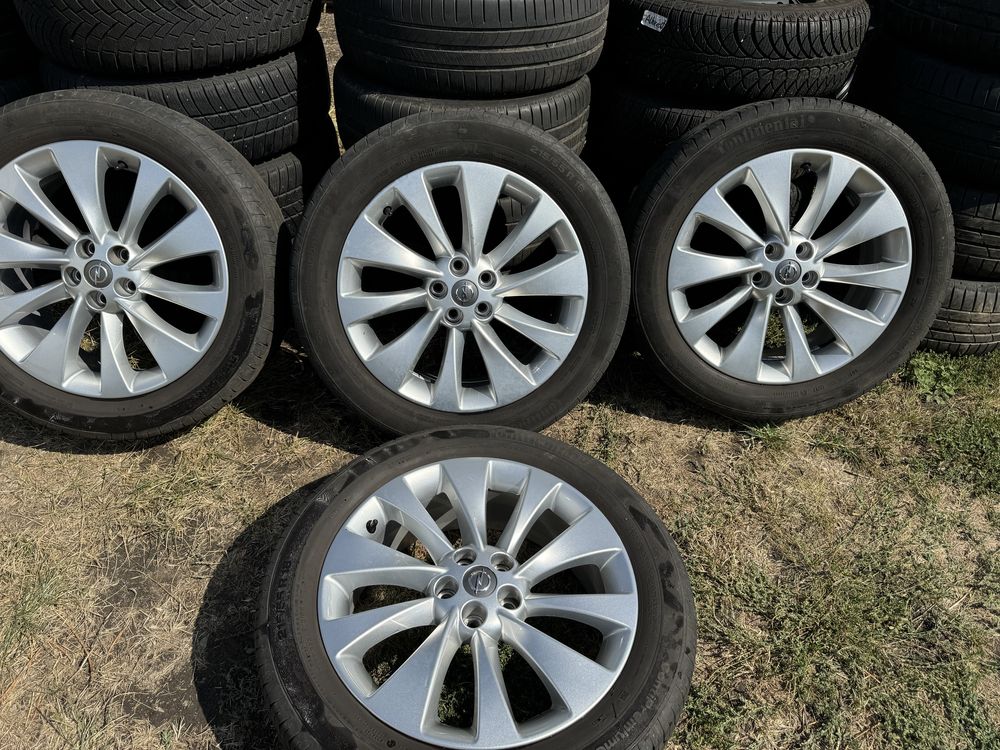 Комплект оригинал литые диски r18 5/105 Opel с резиной