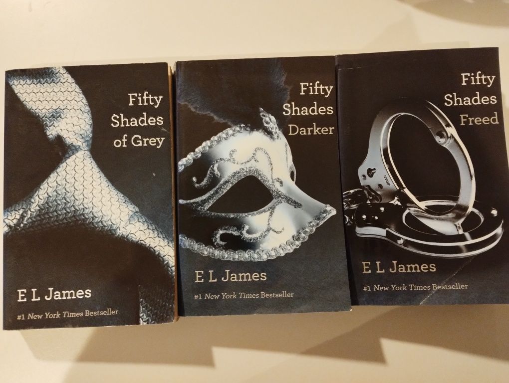 Trylogia Fifty Shades Of Grey wydanie anglojęzyczne