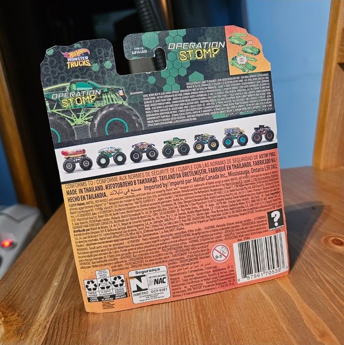 Miniatura HotWheels Monster Truck Operation Stomp