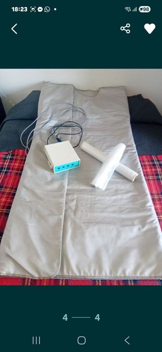 Manta sudação corporal