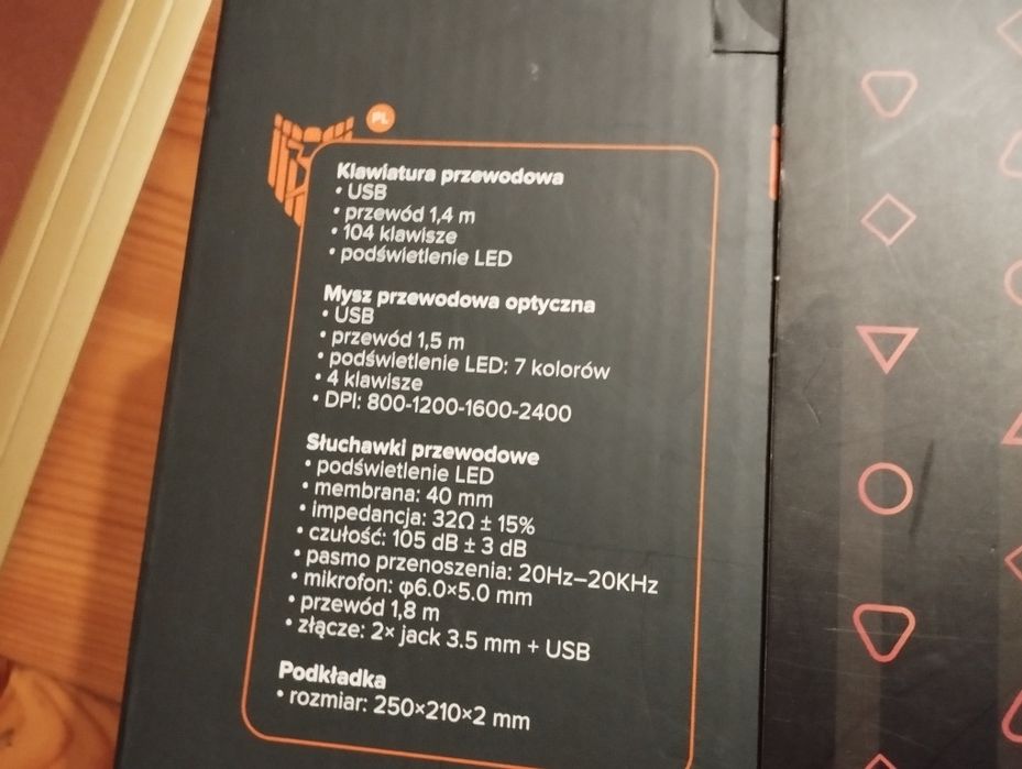 Zestaw dla gracza Liocat 4 el