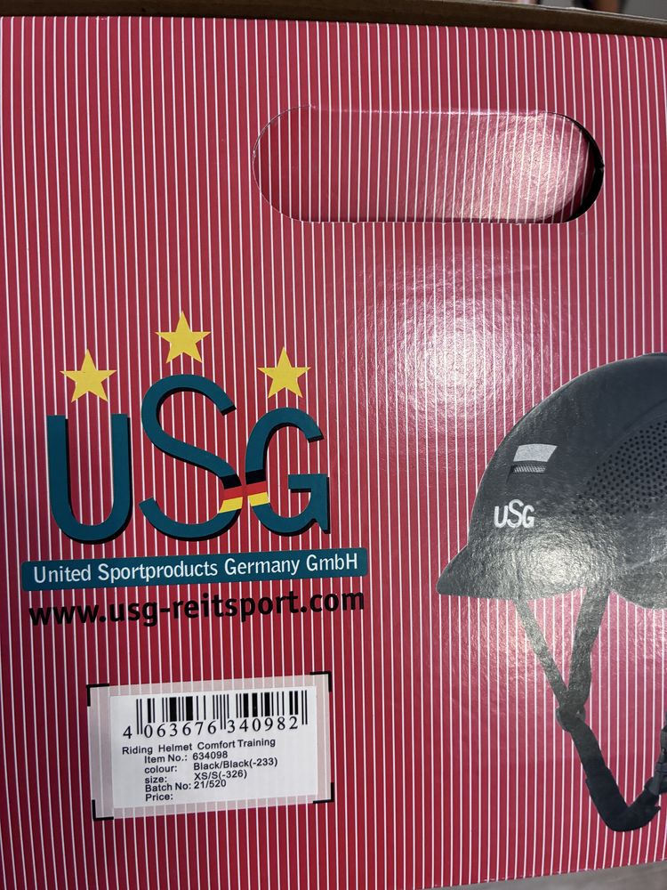 Kask jeździecki USG
