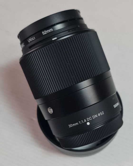 Fujifilm / Sigma 30mm 1.4 tudo caixa original pouco uso na caixa