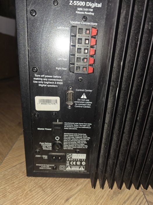 Głosniki Logitech z5500