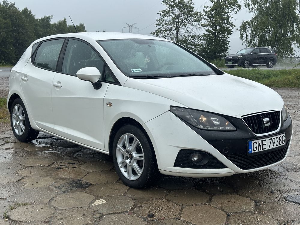Seat Ibiza 2011r. 1.2 Diesel, 5 drzwi, Polski salon, klima, sprawny