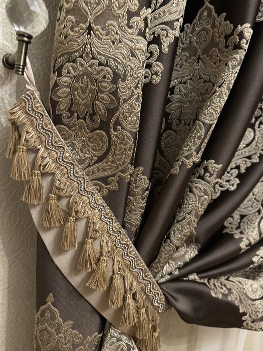 2 Комплекти  гардини та тюль на 2 вікна