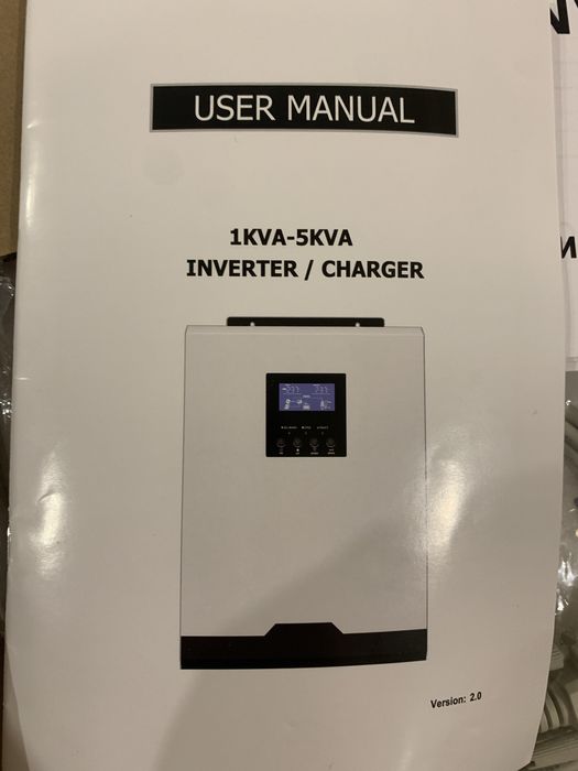 Гибридный солнечный инвертор и аккумулятор Gel-12v-100 амп