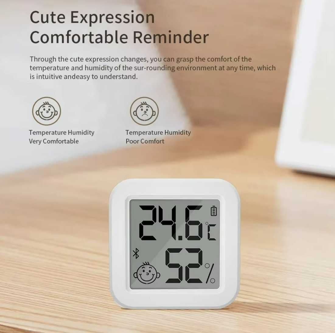 Termómetro Higrómetro Bluetooth Digital (sensor temperatura humidade)