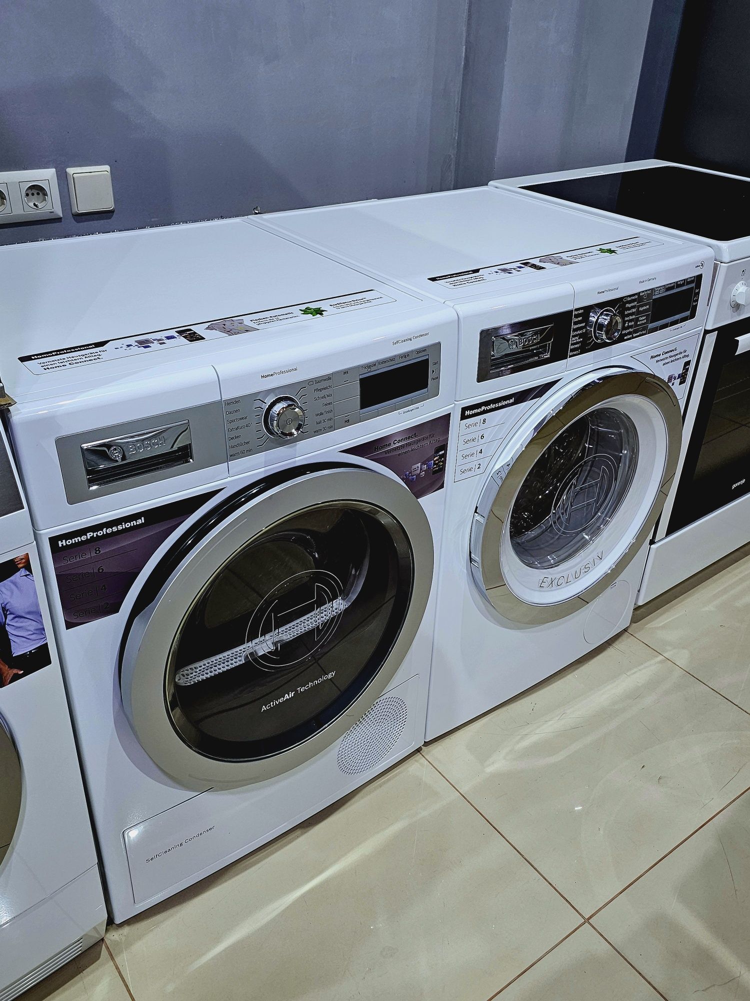 Комплект пральна машина з сушильна машина Bosch Home Professional 9кг