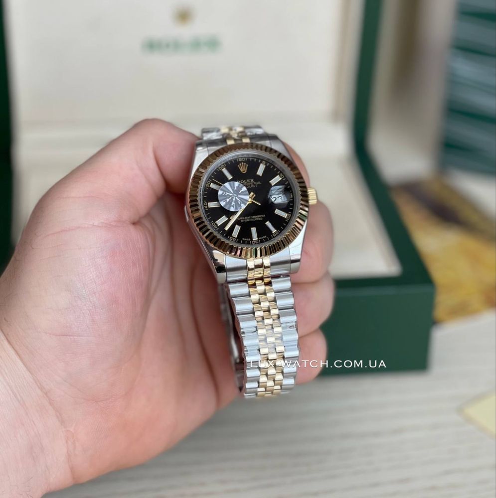 Часы Rolex Datejust 41 Silver Gold