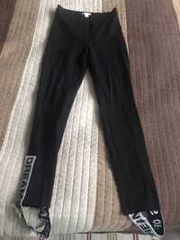 36 H&M czarne spodnie