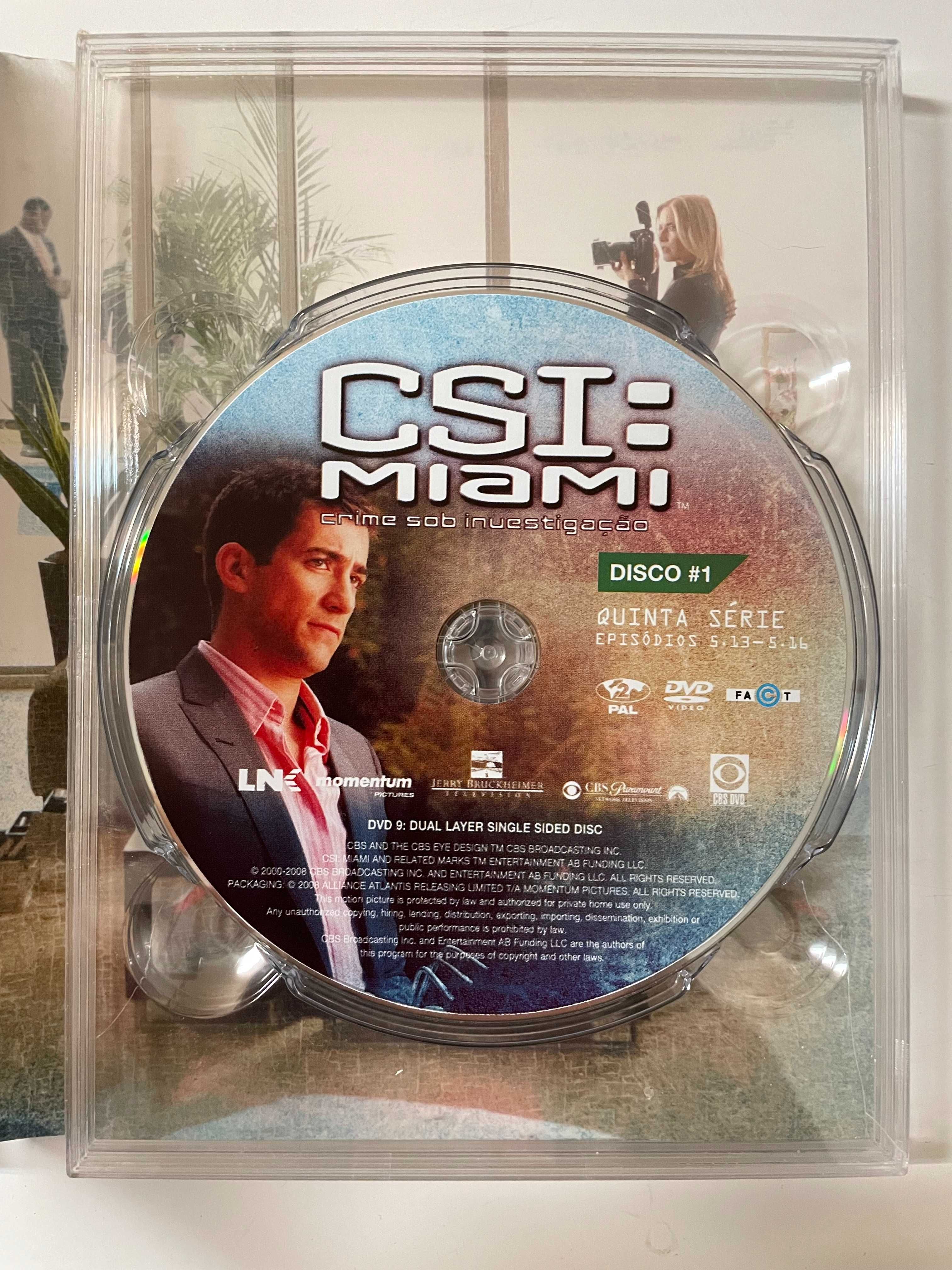 CSI Miami 5 temporada / CSI Miami 5 season (5.13 - 5.24)