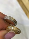 Obrączka Infinity Princess diamenty 1.00 CT