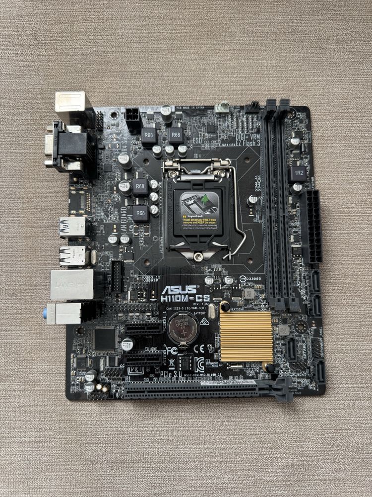 Материнська плата Asus H110M-CS (s1151 DDR 4)