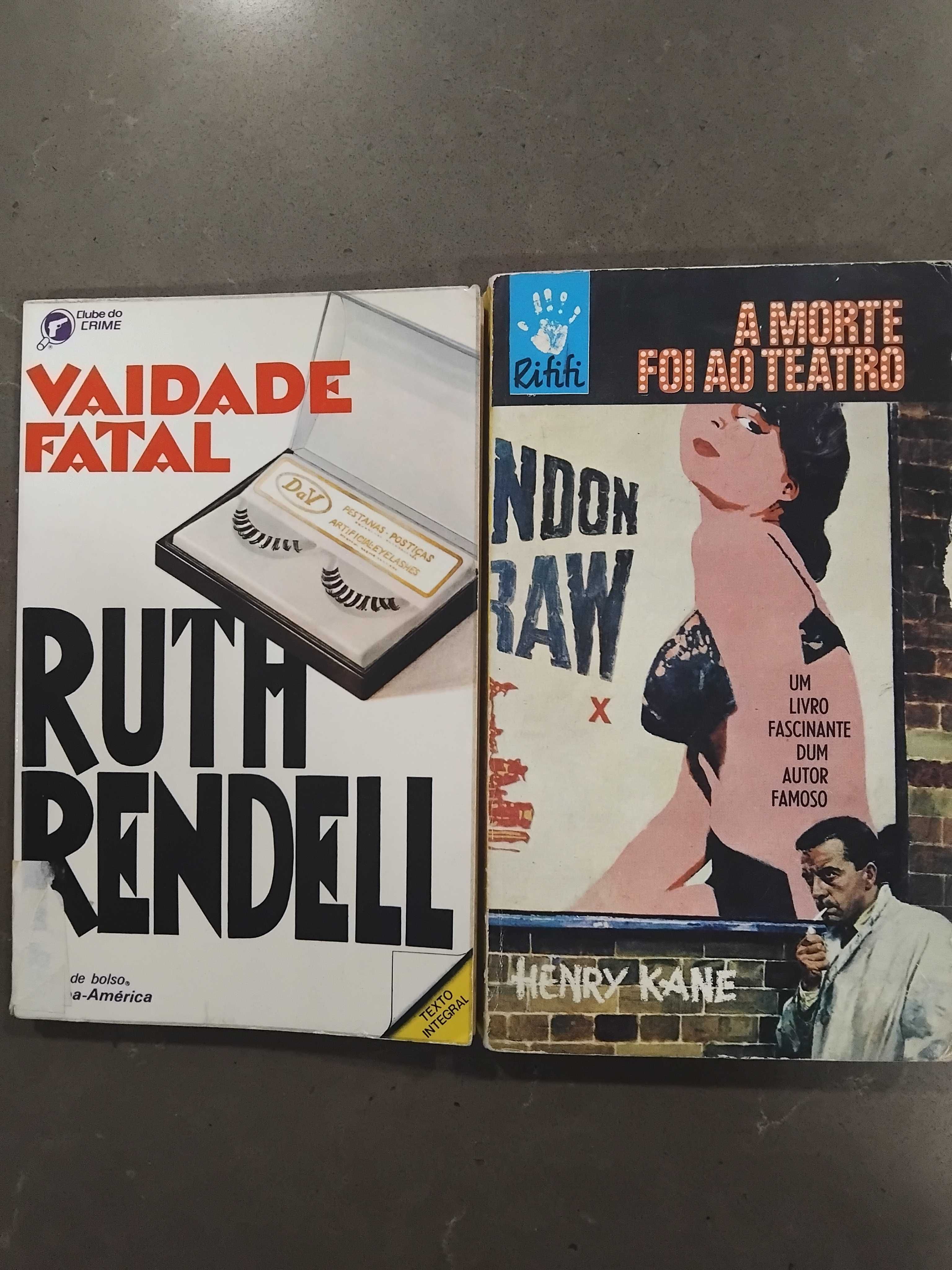 2 livros de Aventura e Crime