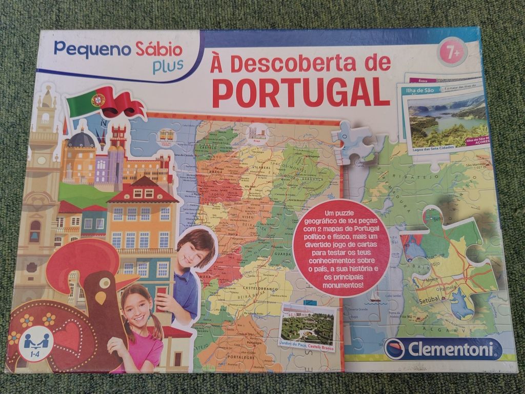 Puzzle À Descoberta de Portugal Clementoni