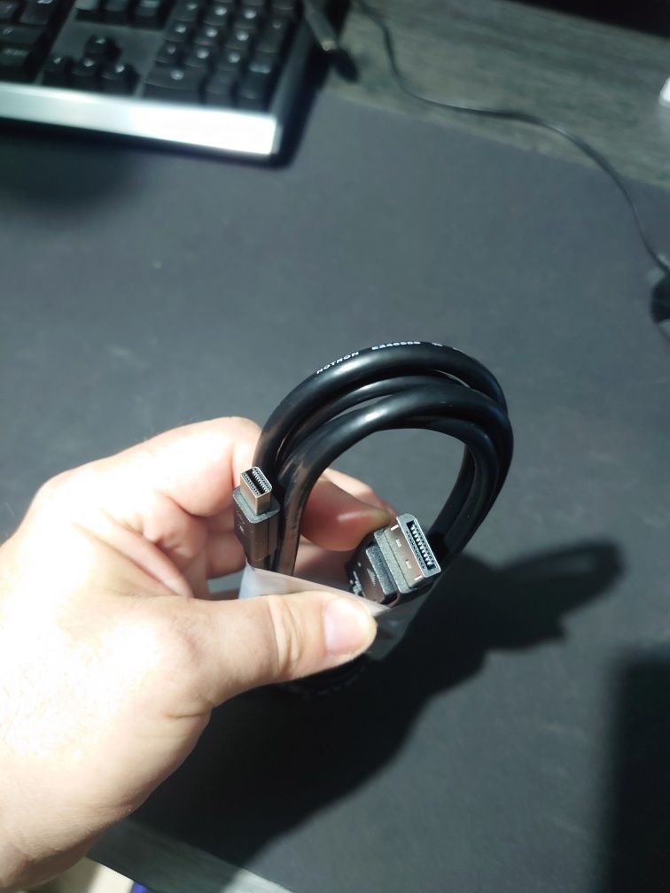 Cabo mini displayport para displayport