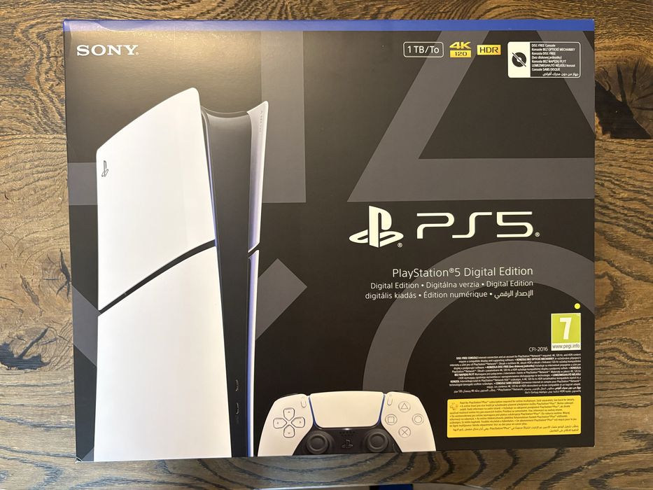 Playstation 5 slim digital 03.11.2025 jak nowy ps5 dual sens 1TB
