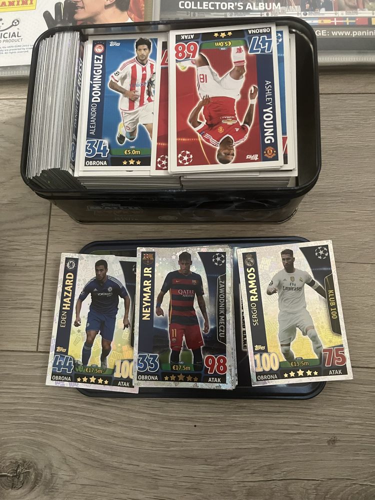 karty piłkarskie panini/topps fifa road to euro 2016