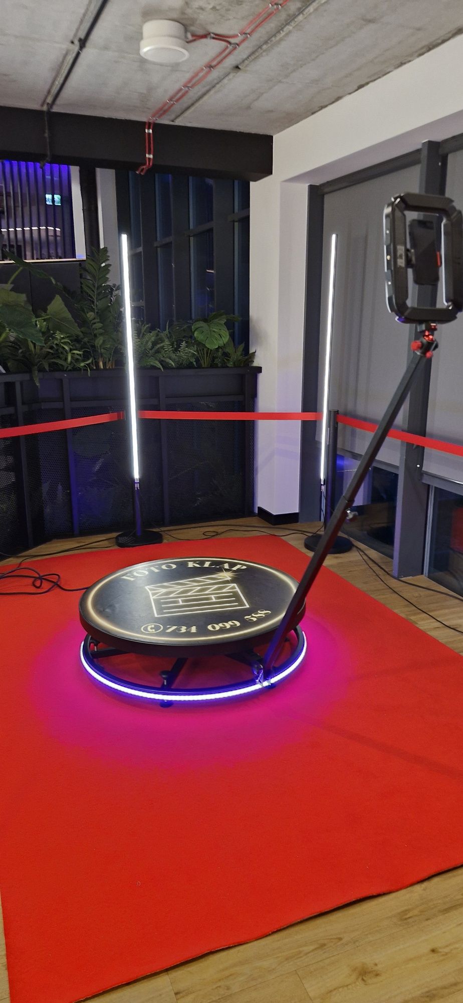 Fotobudka 360 Foto Klap