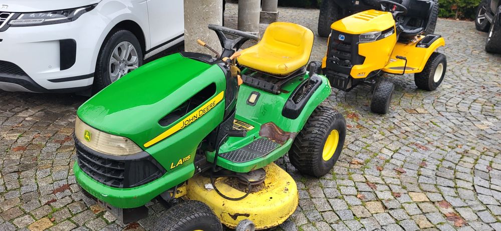 John deere la 115 traktorek kosiarka do trawy