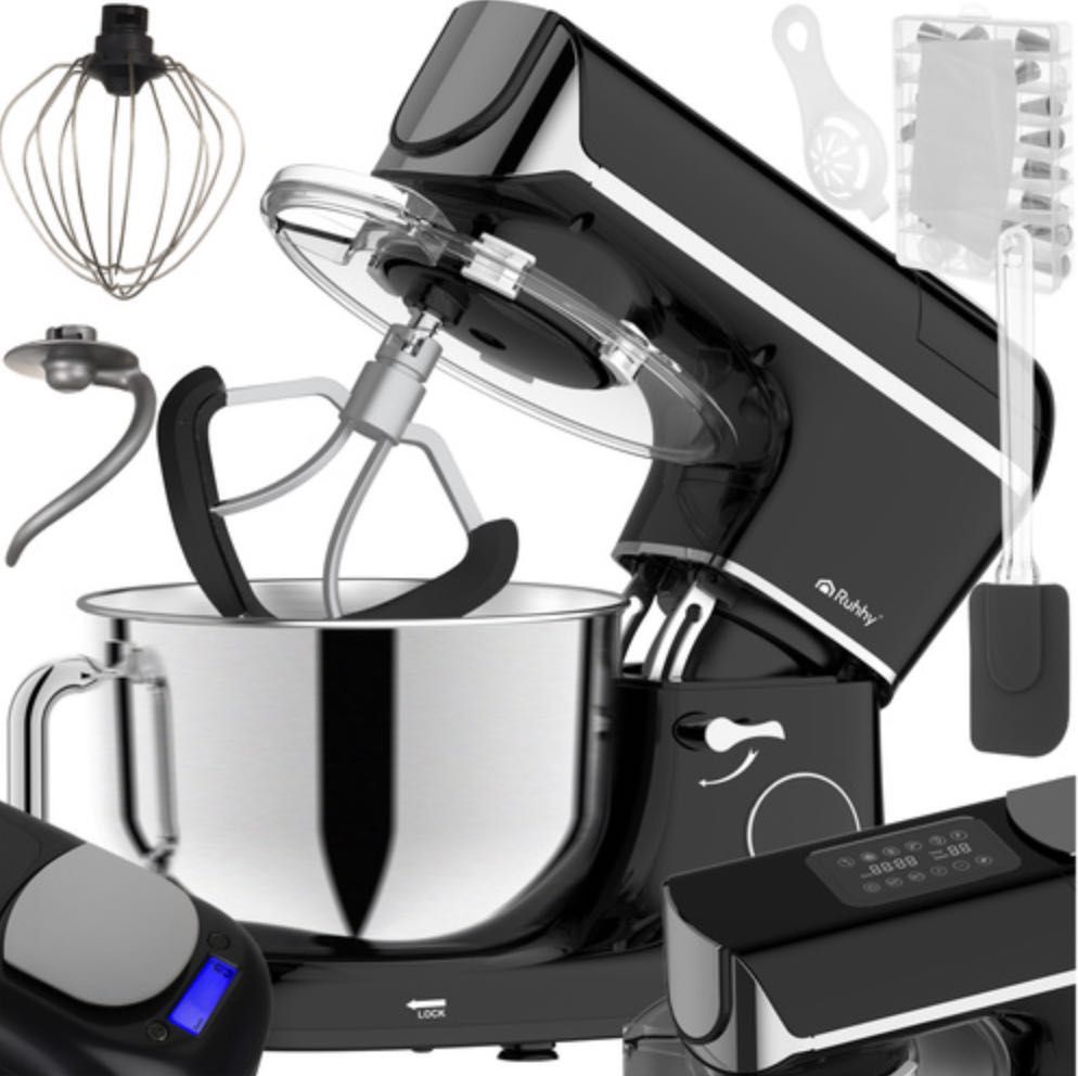 Robot Kuchenny RUHHY 2000W z Podgrzewaną Misą i Wagą