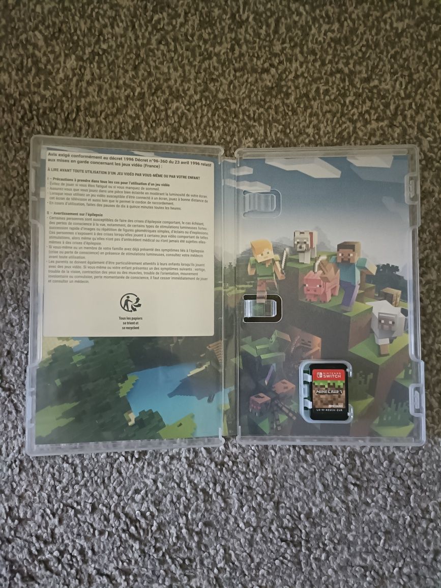Minecraft na Nintendo switch
