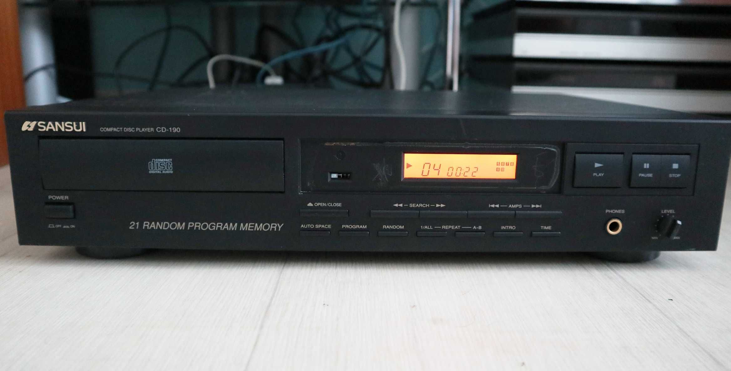 Cd проигрыватель HIRO-420  Sansui CD-190