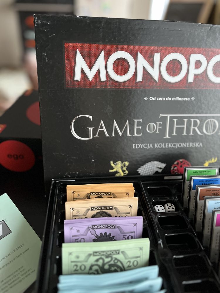 Gra o tron Monopoly w wersji kolekcjonerskiej
