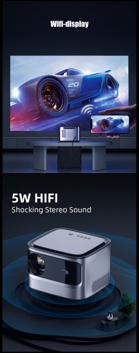 Проектор BYINTEK X25 4k smart телевизор экран смарт тв ps4/5 xbox swit