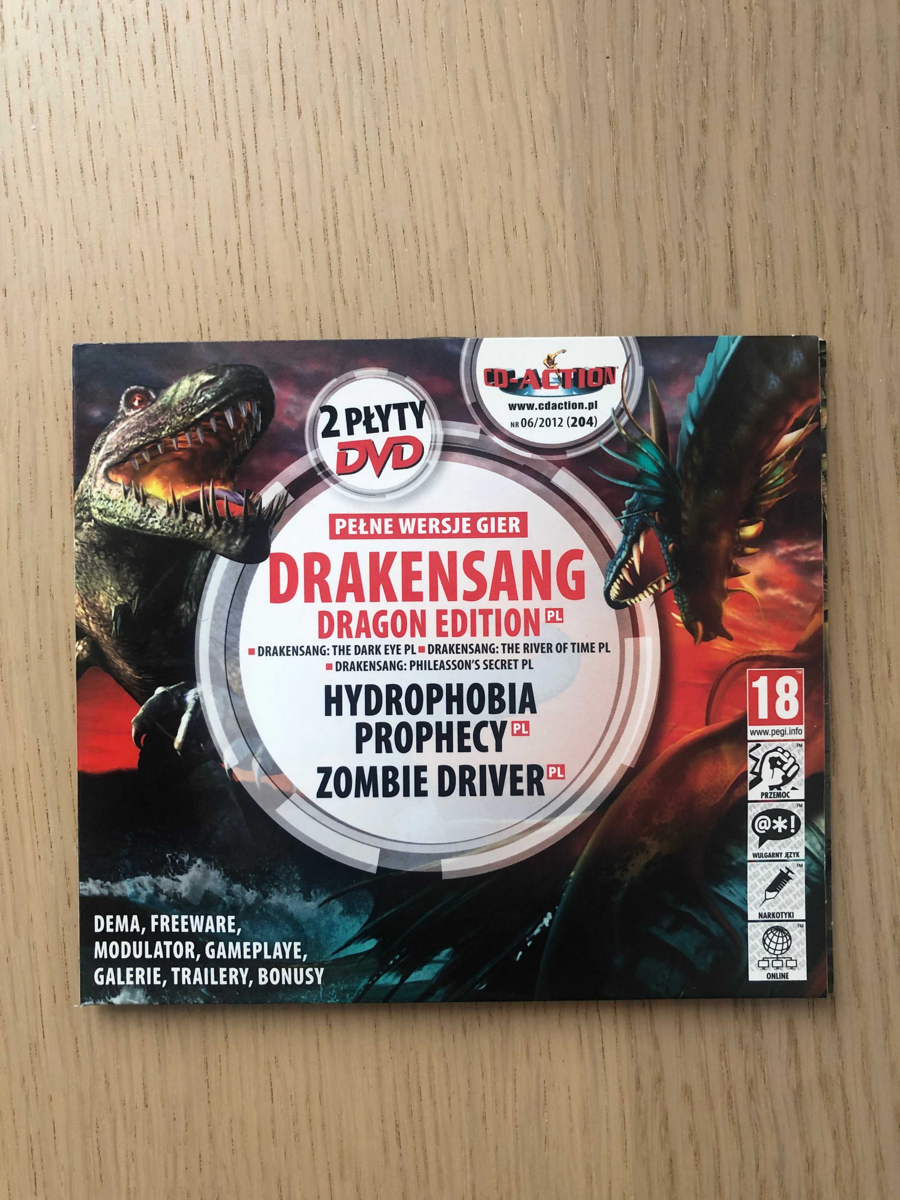 Gry: Drakensang Dragon Edition + Hydrophobia Prophecy [PC]